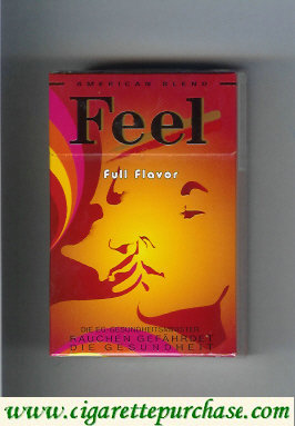 Feel West American Blend Full Flavor cigarettes hard box